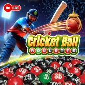 Cricket Ball Roulette tableplus1 live casino